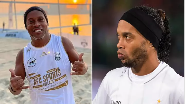 Ronaldinho a perdu son contrat de 500 000 £ par an avec Coca-Cola après avoir été surpris en train de boire du Pepsi