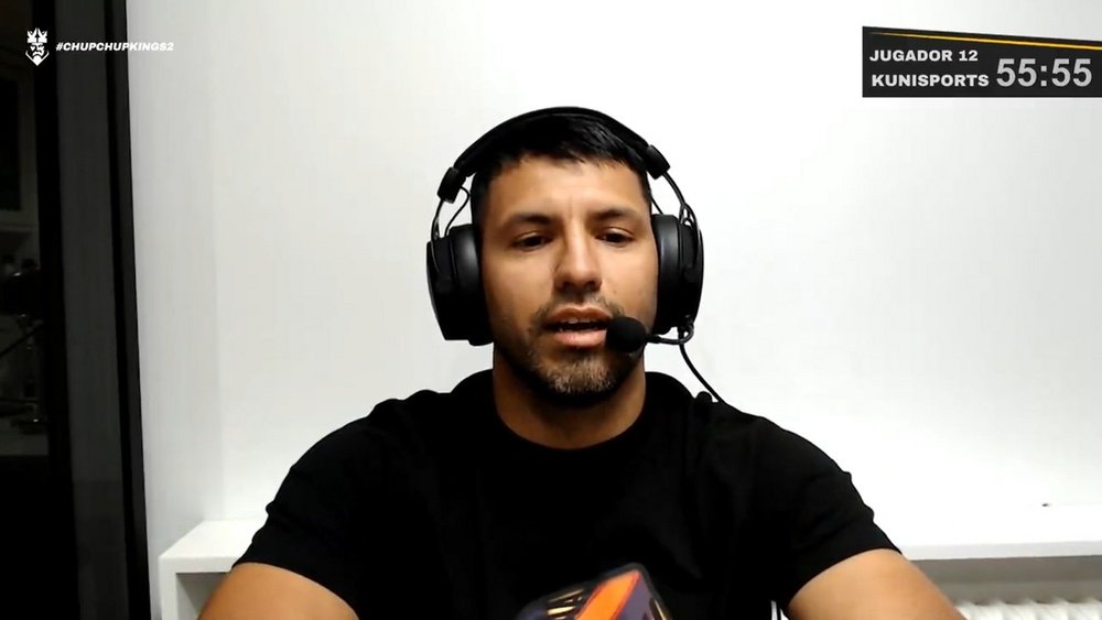 kun aguero en el directo de la kings league el 13 de enero de 2023 captura twitch kingsleague