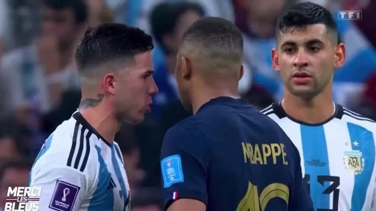 Argentine – France : « Oui, on s’est disputé », Enzo Fernandez raconte son altercation avec Mbappé