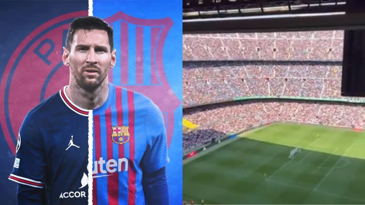 Barça: Après l’annonce de Neymar, le Camp Nou d’une même voix, réclame Messi (VIDEO)