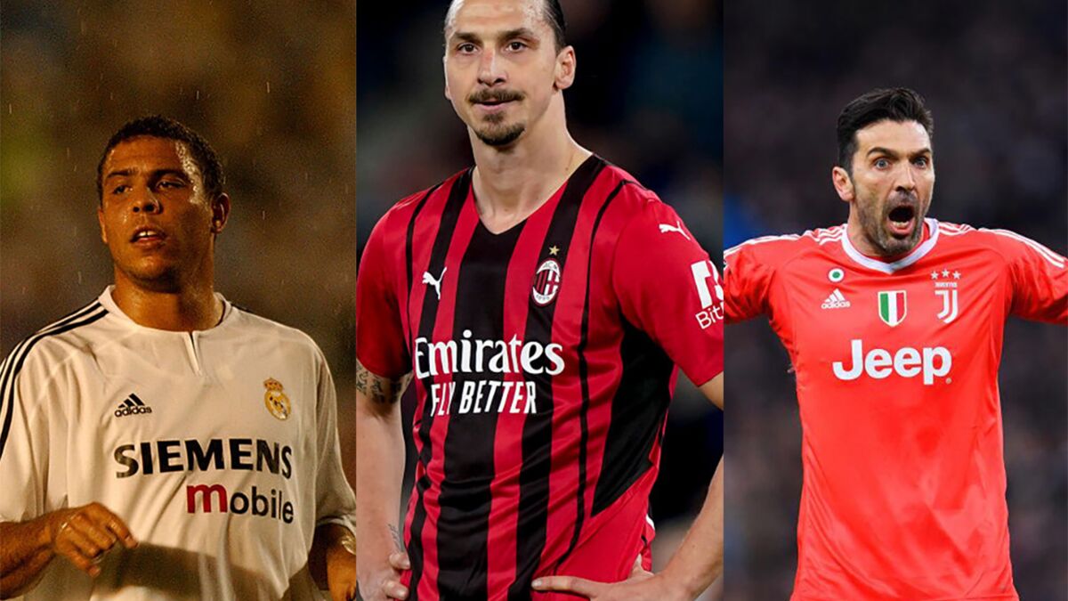 Ronaldo (R9), Ibrahimovic, Buffon…, le onze type des légendes qui n’ont jamais remporté la LdC