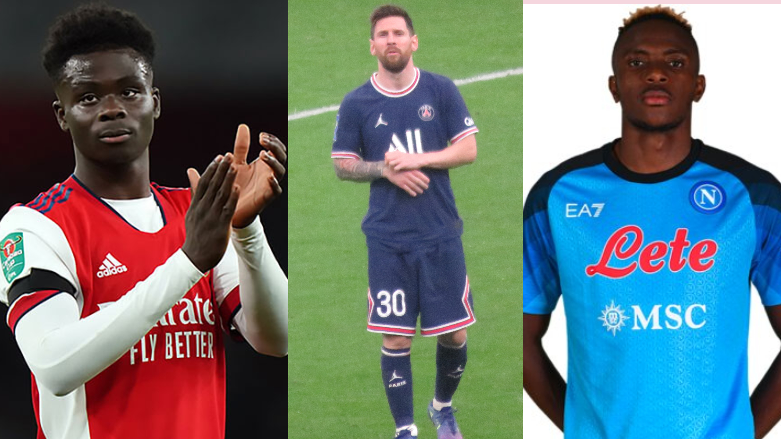 Messi 4é, Saka 6é, Osimhen 3é… les 7 meilleurs joueurs de 2023 à ce jour