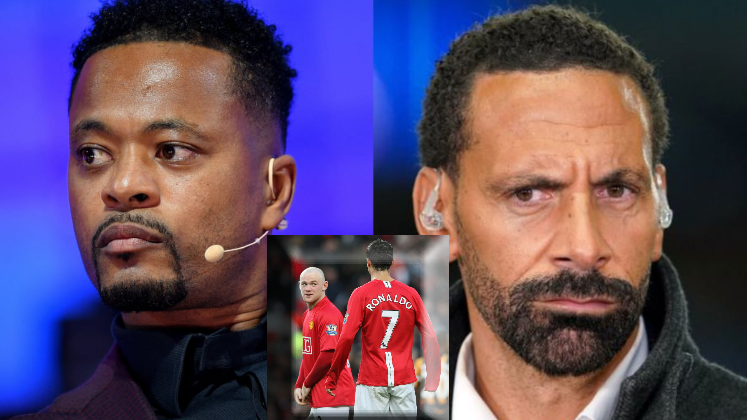 Ronaldo ou Rooney : Patrice Evra et Rio Ferdinand choisissent entre les légendes de Man Utd