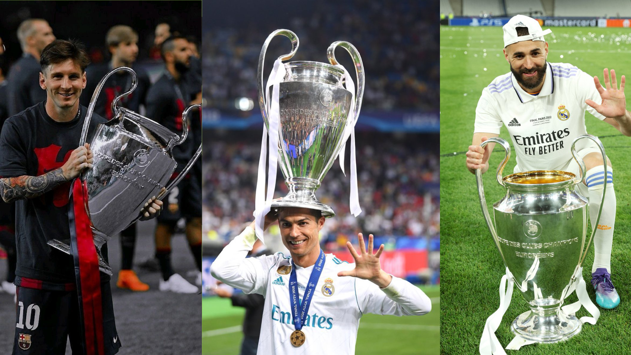 Benzema 4é, Modric 2é… les 5 meilleurs joueurs de l’UEFA Champions League de tous les temps