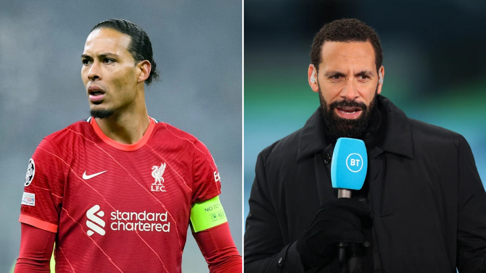 « On ne peut pas vous comparer à John Terry, Vidic ou Kompany » : Rio Ferdinand à Van Dijk