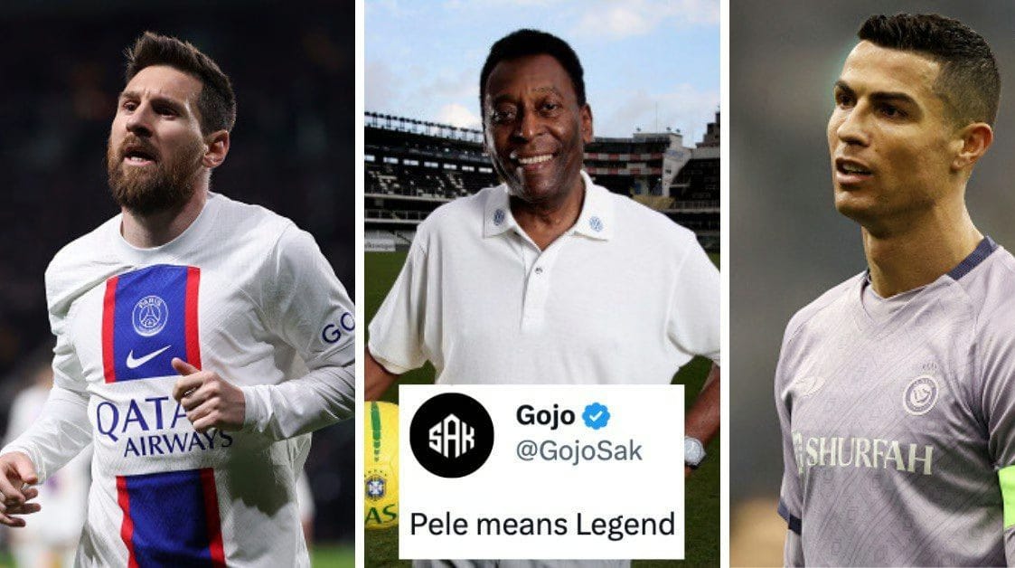 « Ils ajouteront Messi comme GOAT et Ronaldo comme imposteur » : Les fans réagissent à l’ajout du mot « Pelé » dans le dictionnaire comme exemple du meilleur