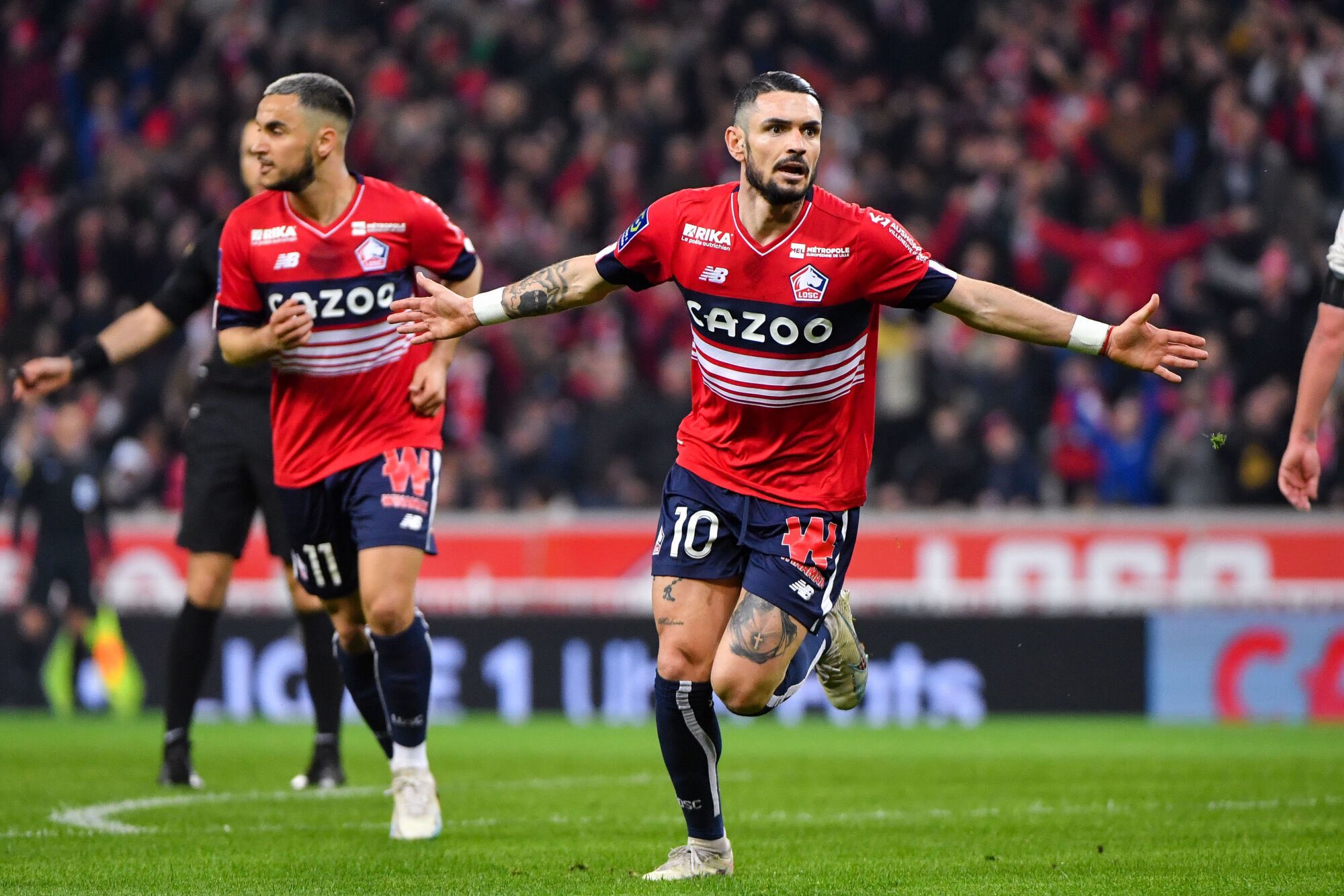 Ligue 1 : Lille domine Lorient et remonte à la 5e place