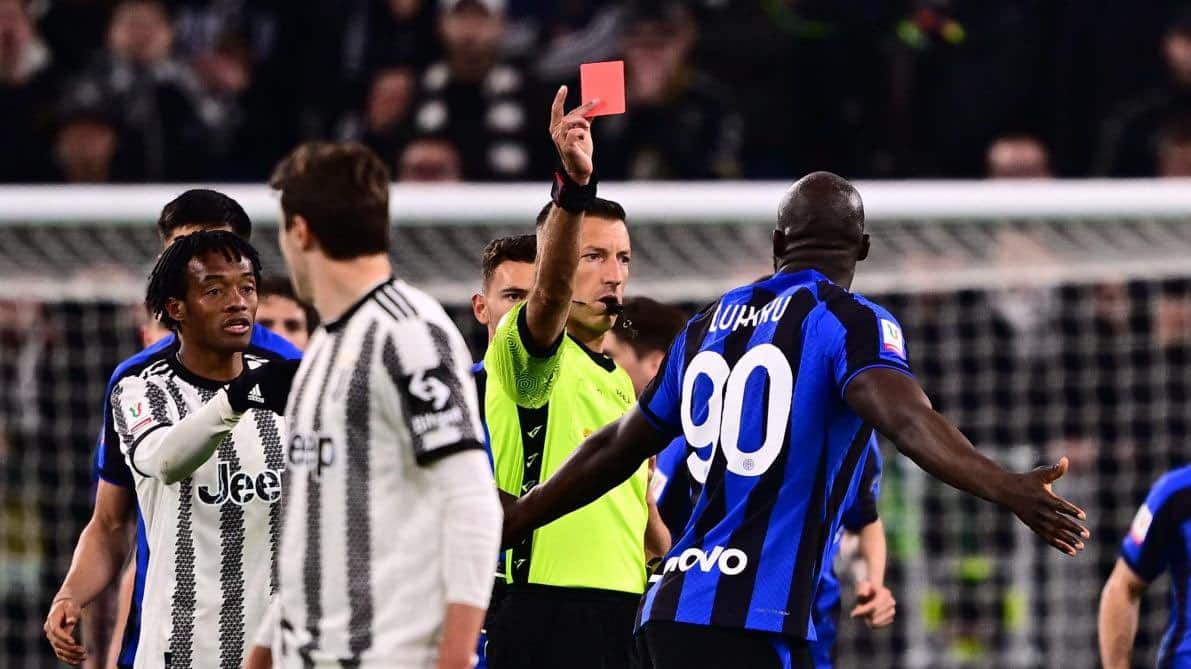 L’expulsion honteuse de Lukaku, victime de racisme pendant Juve- Inter