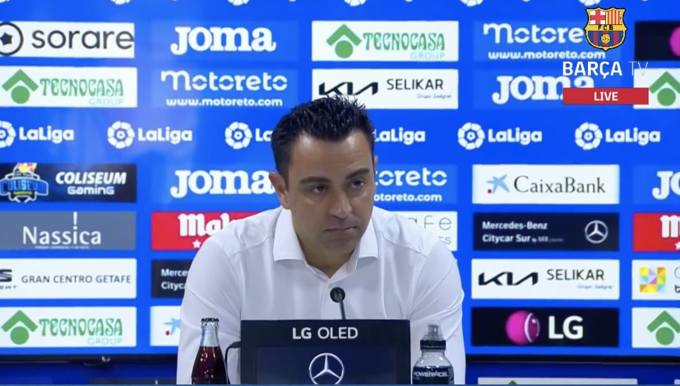 Getafe – Barça : Xavi trouve des excuses intolérables après le match « piteux » de son équipe  !