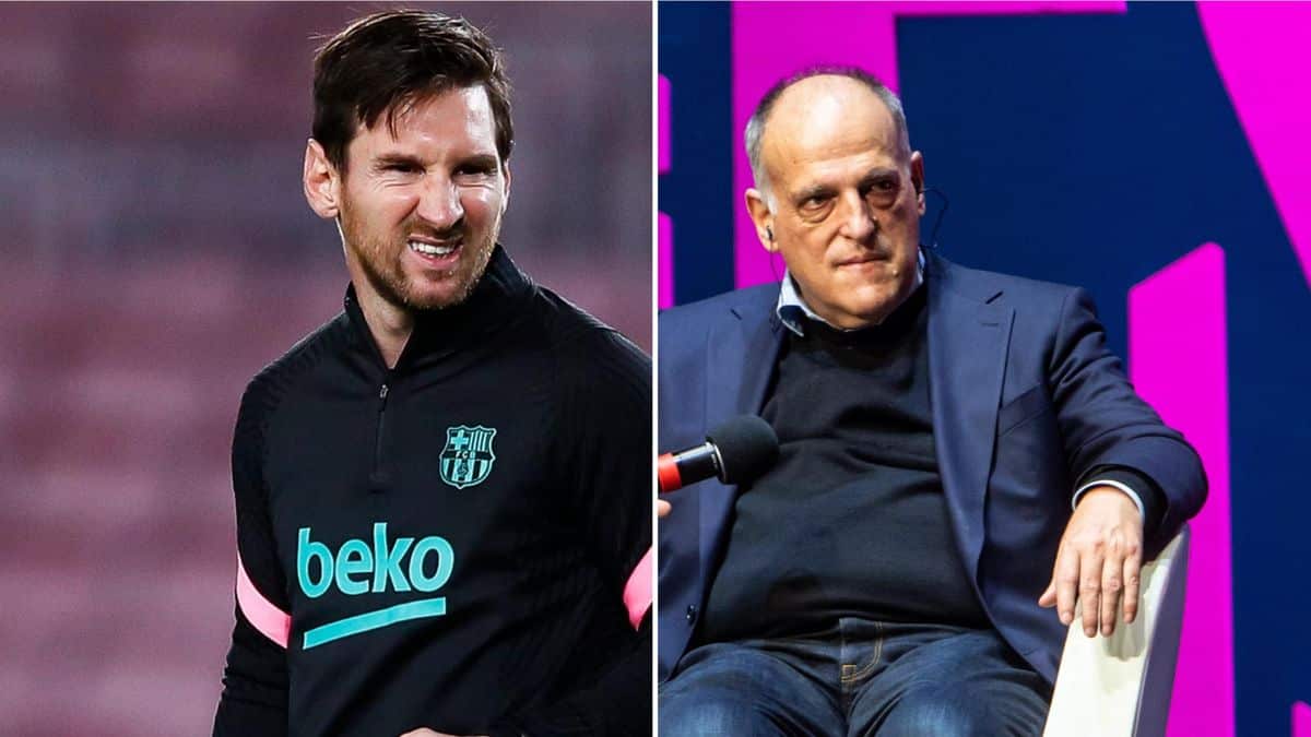 FC Barcelone : Javier Tebas fixe une condition pour le retour de Lionel Messi