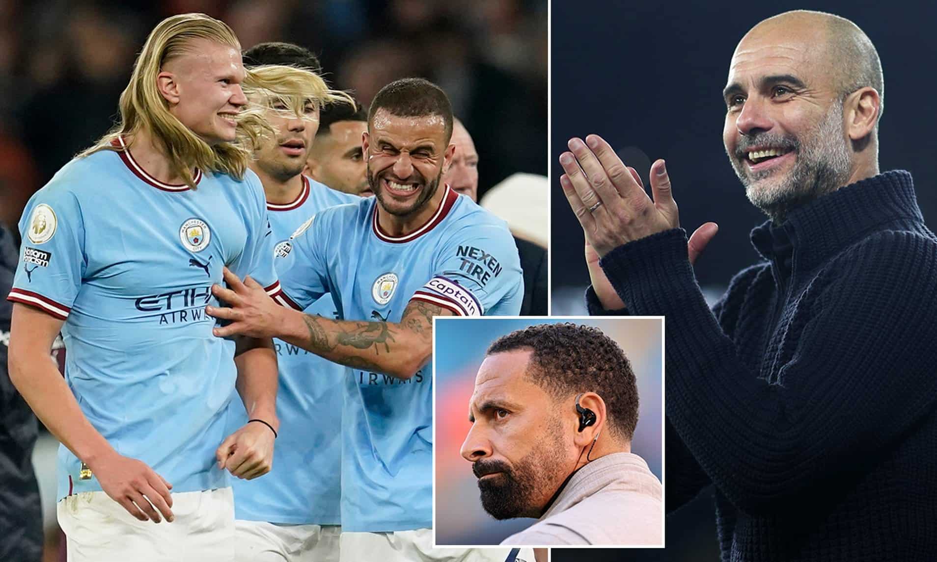 Rio Ferdinand évalue les chances de Man City de remporter la Ligue des champions, l’EPL et la FA Cup cette saison