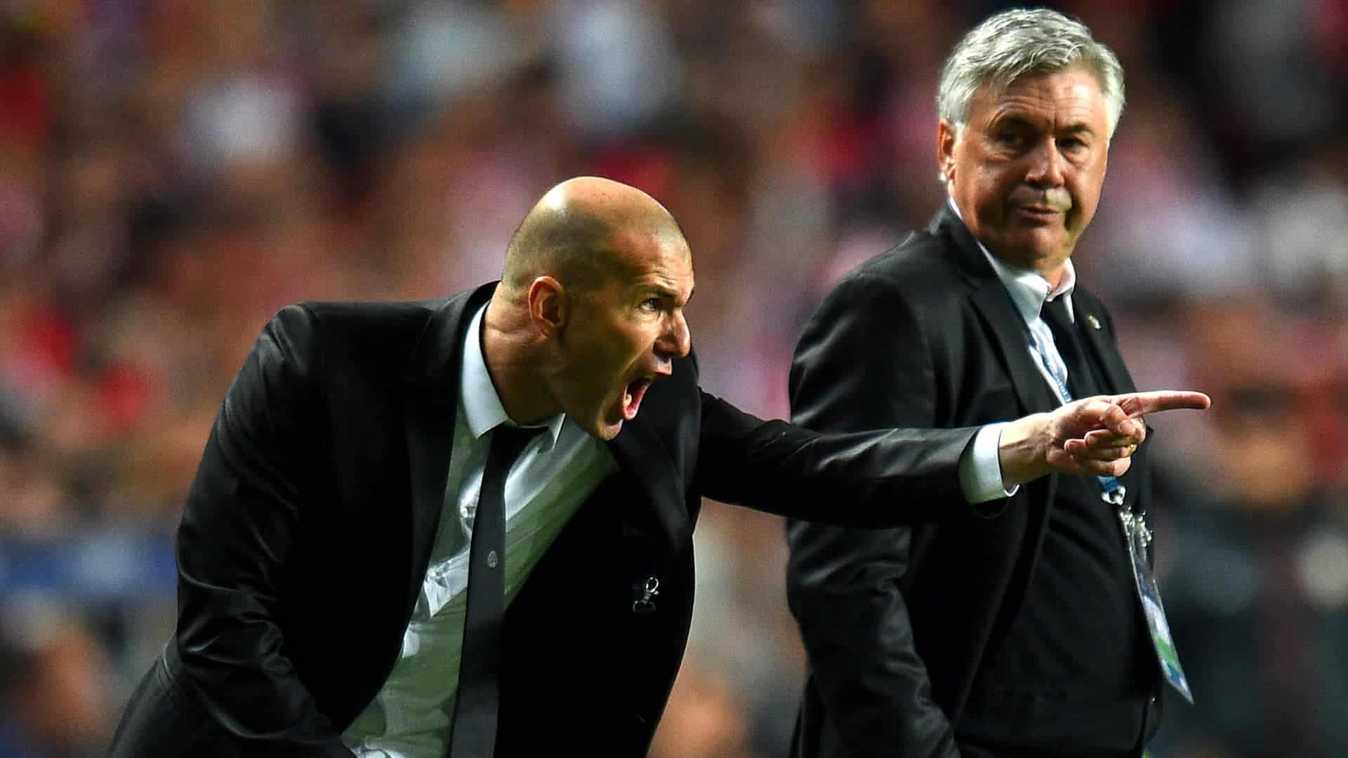 Real Madrid : Carlo Ancelotti plus que jamais proche de Zinedine Zidane