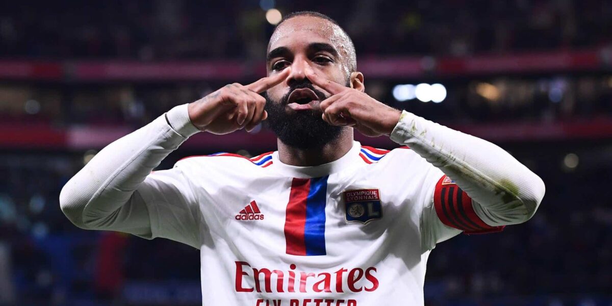 Alexandre Lacazette OL Olympique Lyonnais Lyon