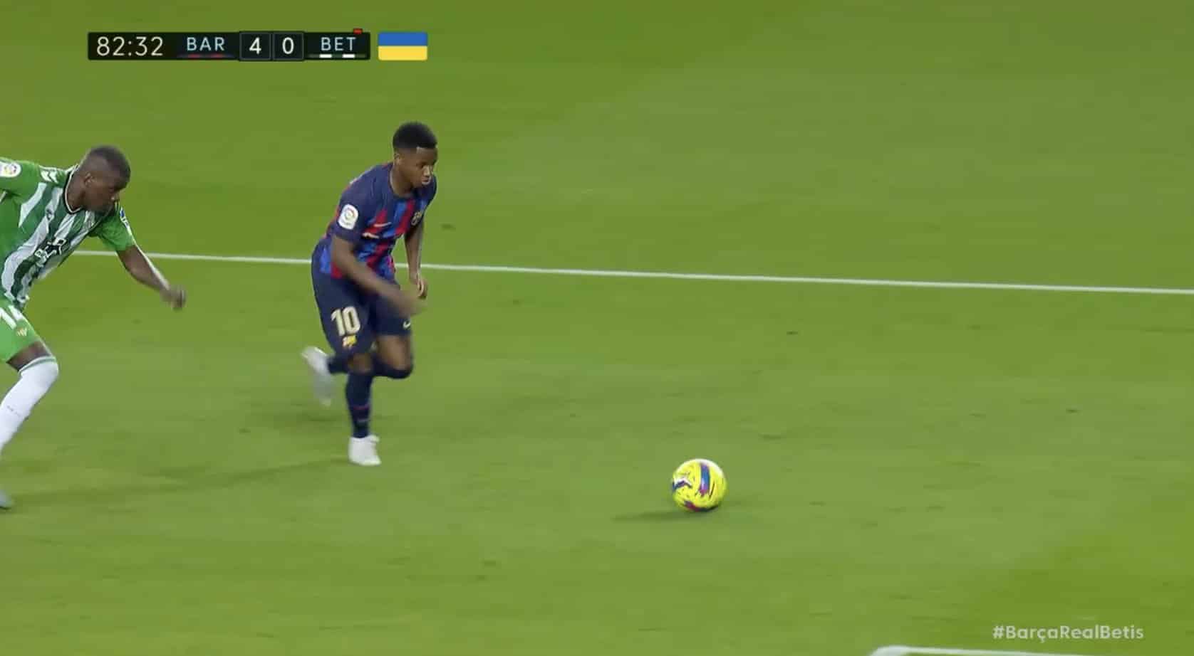 Le Barça enfonce le clou sur un gros travail d’Ansu Fati ! (VIDEO)