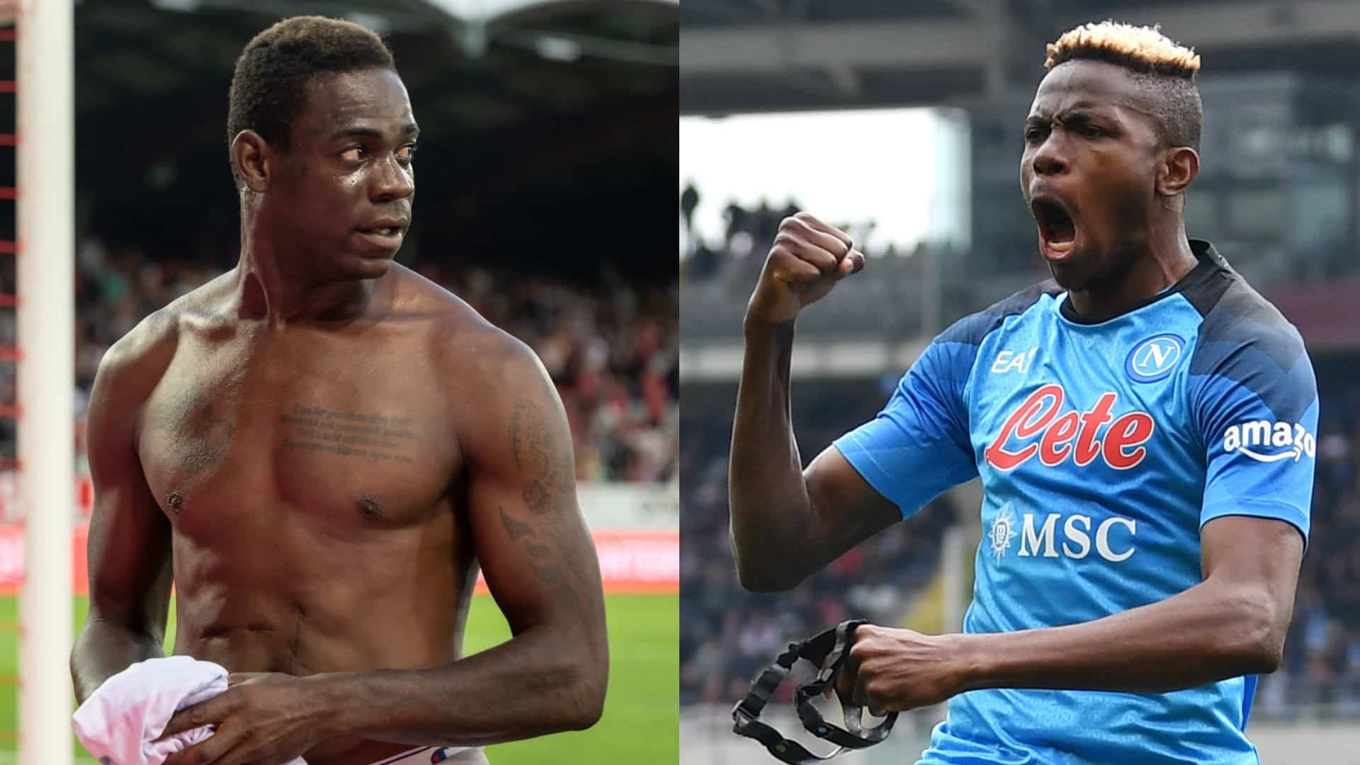 Mario Balotelli futur joueur de Naples ? L’avis tranché de Victor Osimhen