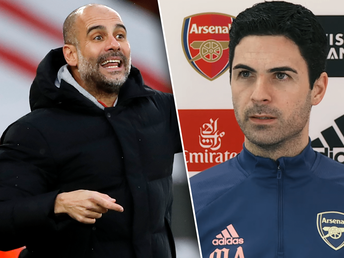 Guardiola Mikel Arteta