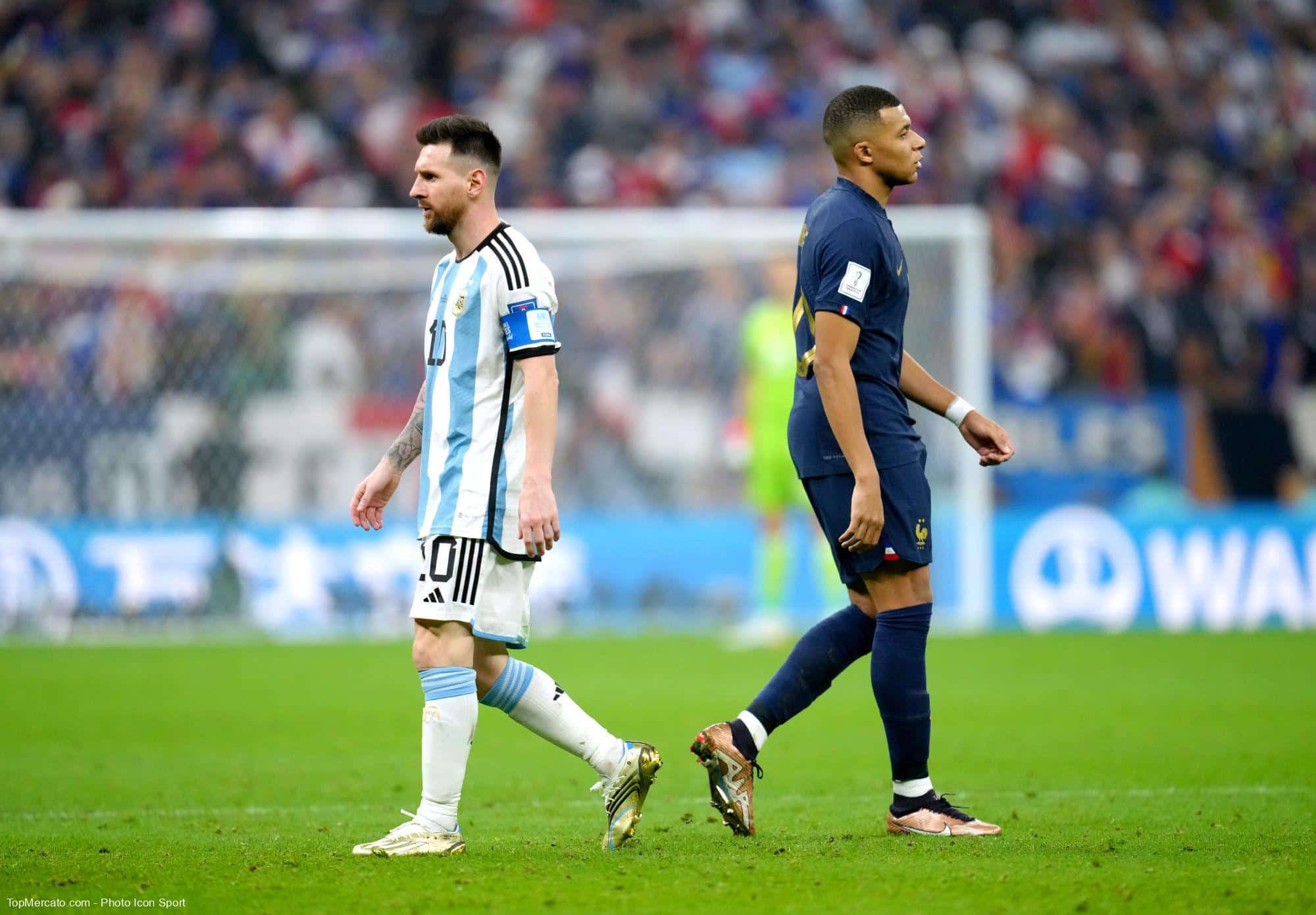 Lionel Messi Kylian Mbappe Argentine France 1