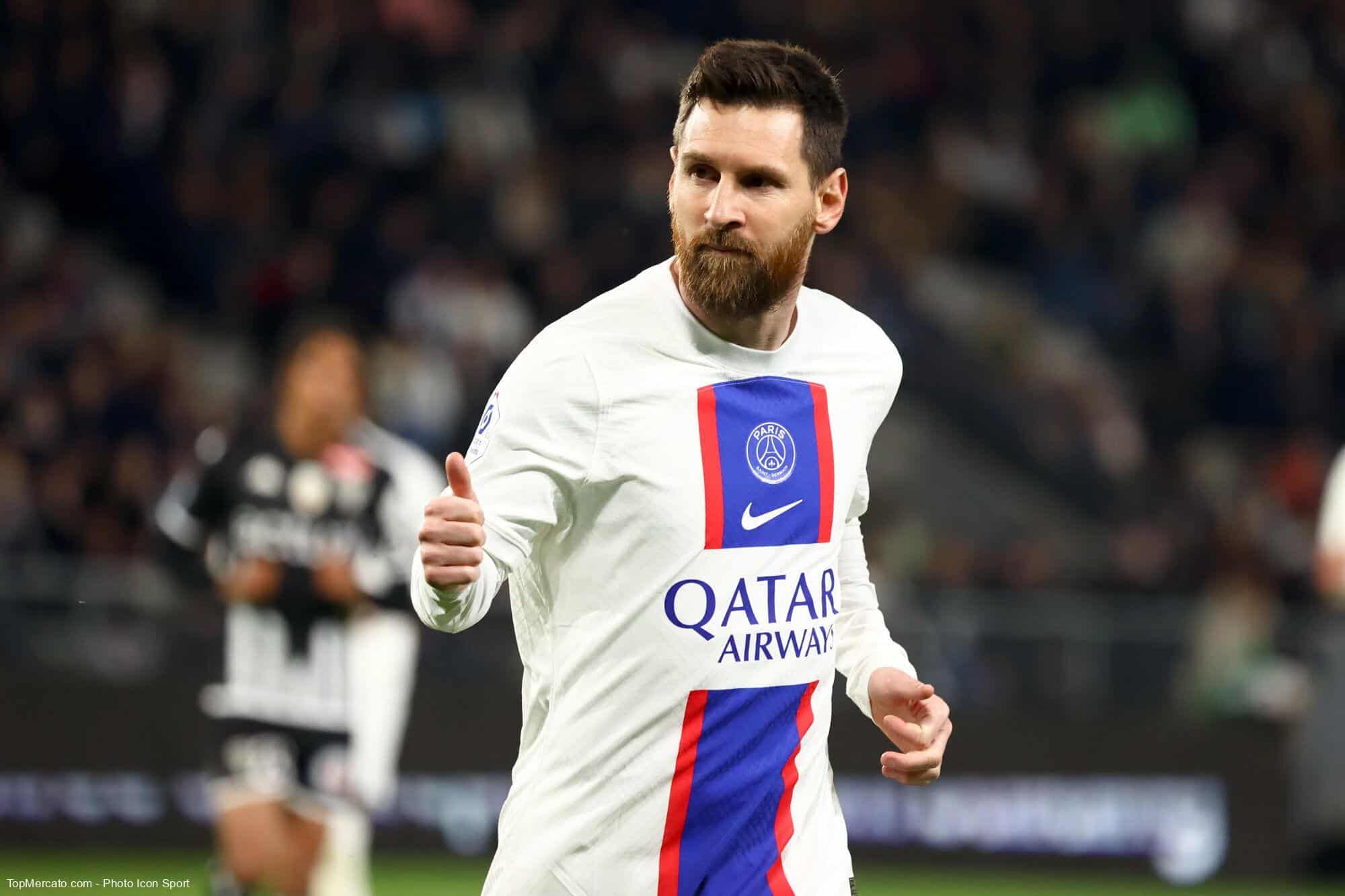 Lionel Messi Paris PSG Paris SG