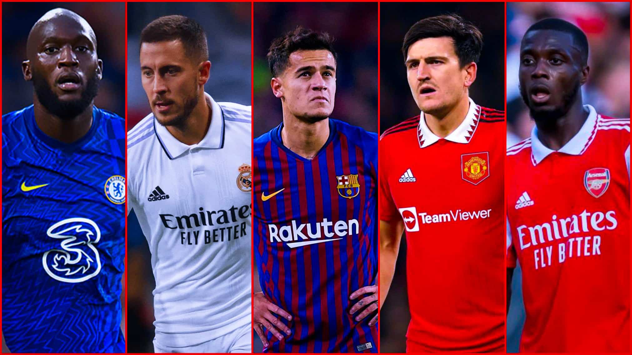 Maguire 4e, Hazard, Coutinho…les 15 pires transferts de l’histoire du foot moderne (Goal)