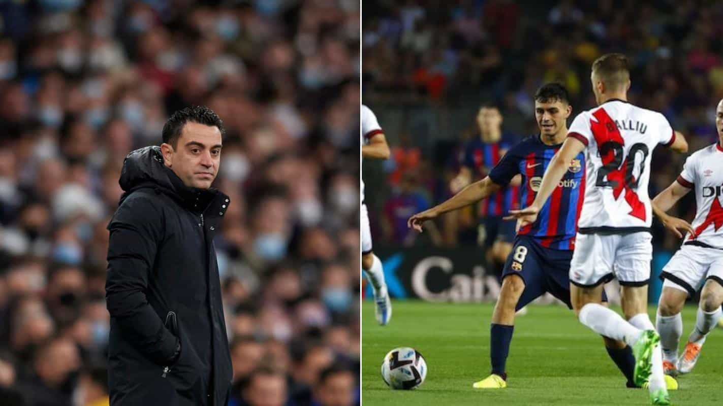 Xavi s’explique enfin, « C’est pour ça nous avions perdu face au Rayo Vallecano »