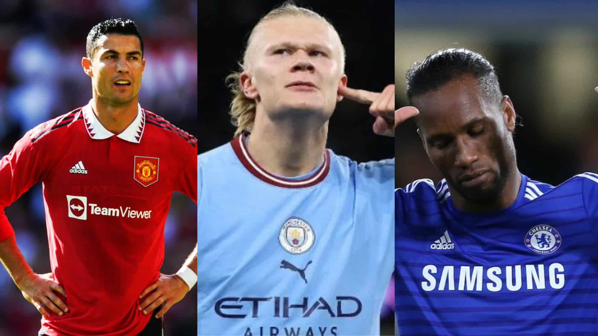 Après avoir égalé CR7 et Drogba, Haaland vise un autre record fou en Premier League