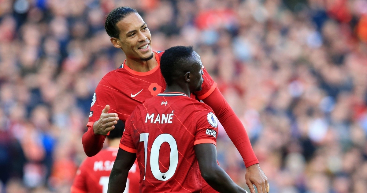 Sadio Mane Virgil van Dijk