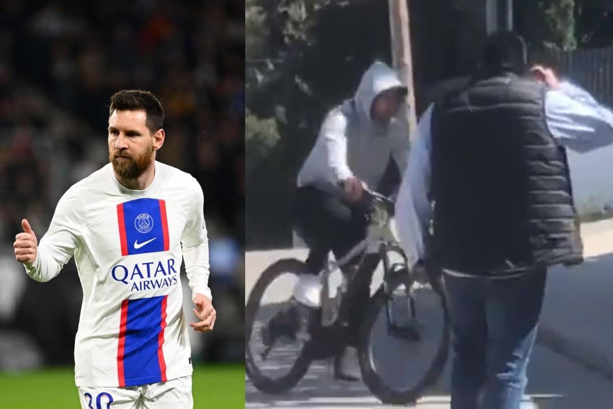 Leo Messi aperçu en vélo au Barça, les parisiens en colère, « C’est n’importe quoi, on dirait que la vie à… »