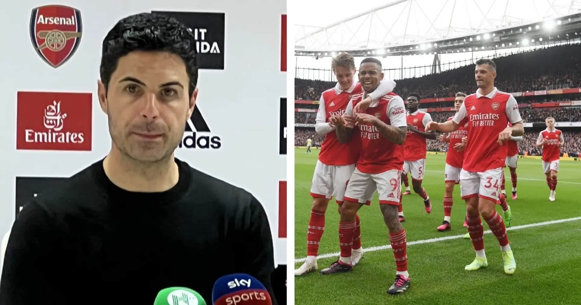 Arteta nomme deux joueurs clés d’Arsenal qui manqueront le match contre Man City