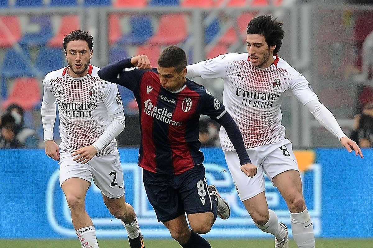 bologna fc v ac milan serie a 2