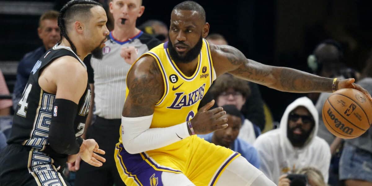 dillon brooks actually shutting down lebron james