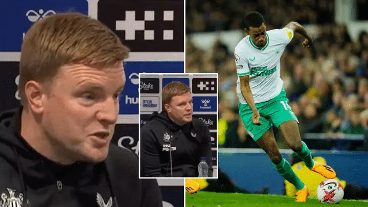 Eddie Howe compare Alexander Isak à Thierry Henry en conférence de presse