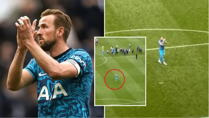 Les fans pensent que Harry Kane va quitter les Spurs après avoir vu des images de la raclée de Newcastle