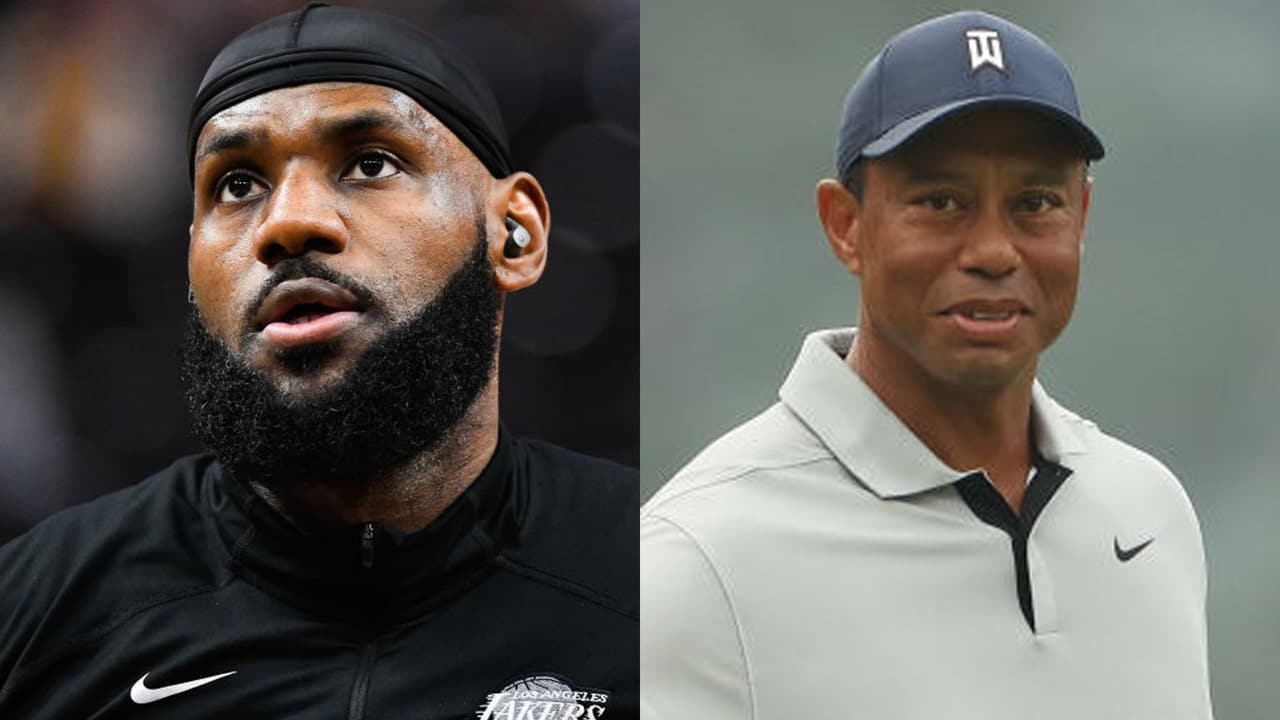 NBA/Golf : LeBron James, Tiger Woods…les sportifs milliardaires en 2023