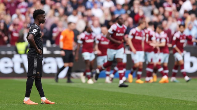 Arsenal cale à West Ham et relance la Premier League