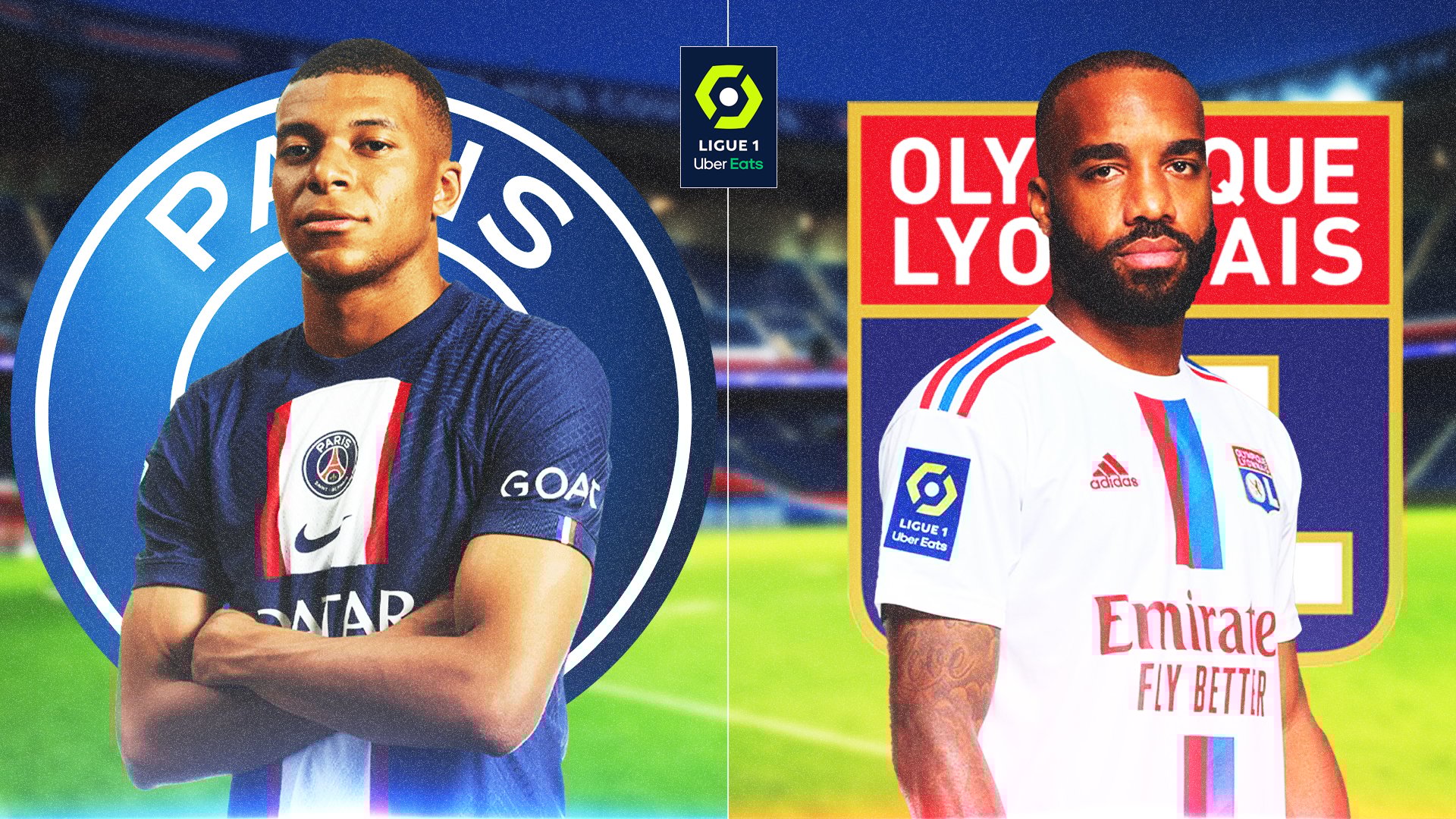 PSG – OL : Les compos officielles avec le duo Mbappé-Messi