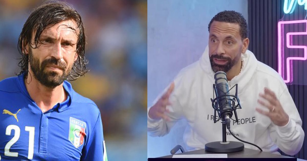 Rio Ferdinand : « Meilleurs milieux de terrain? Pirlo n’entre pas dans la discussion, c’est les trois là »