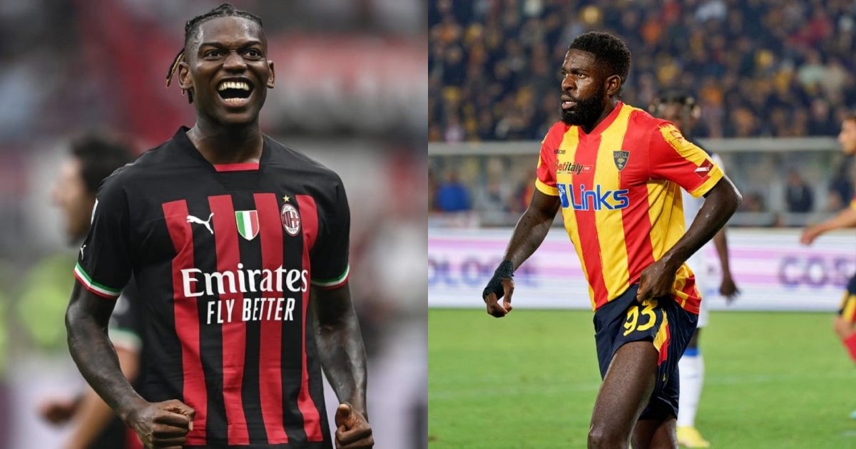 Leao et Umtiti titulaires, les compositions officielles de Milan AC – Lecce