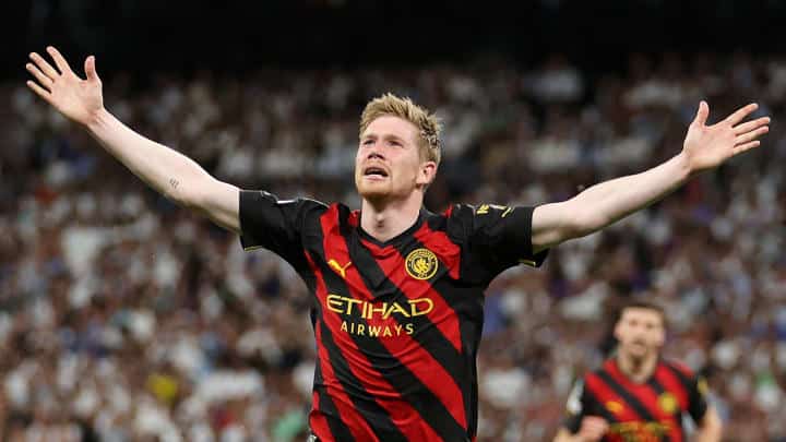 Buteur face à Real Madrid, De Bruyne entre encore plus dans l’histoire de la Ligue des Champions