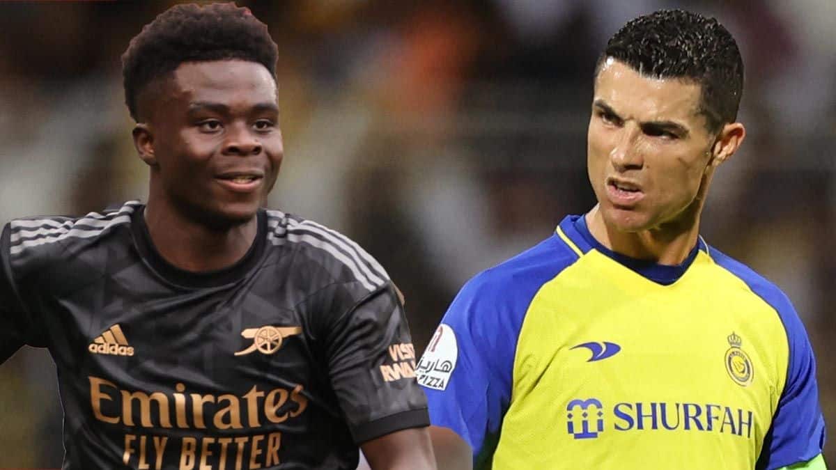 0 Fresh Bukayo Saka demand made to Premier League as Arsenal star makes Cristiano Ronaldo comparison