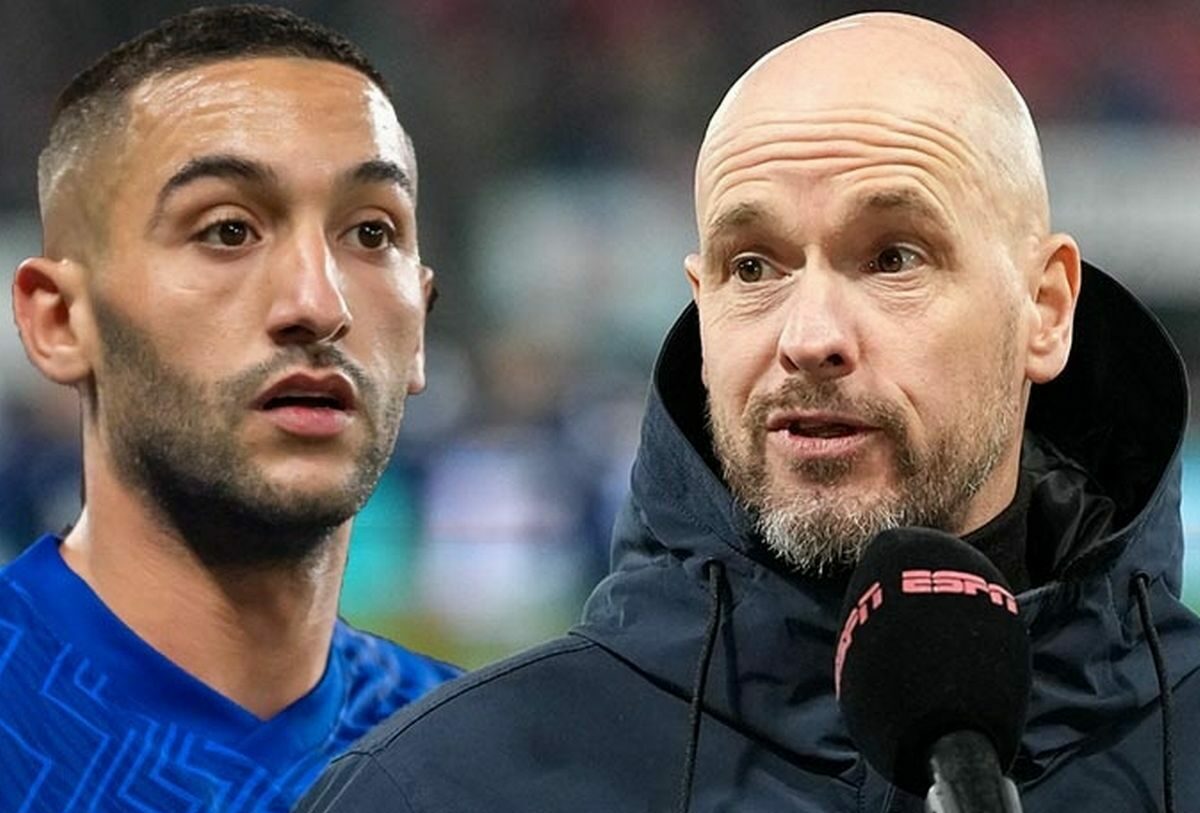 « C’est désolant et incompréhensible », Ten Hag vole au secours de Ziyech