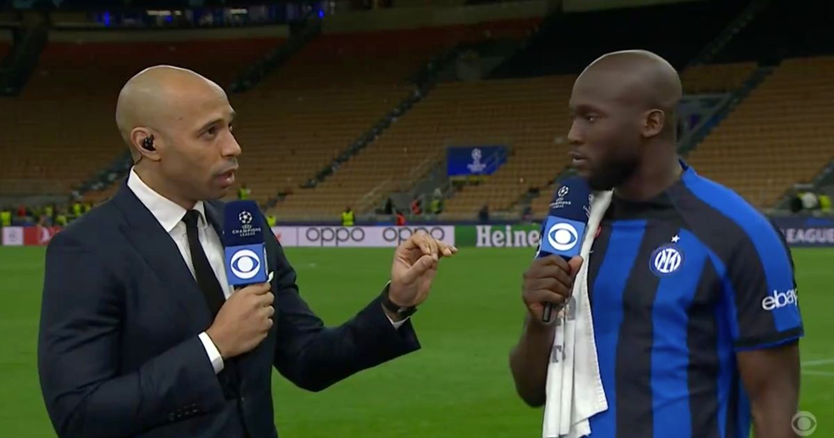0 Thierry Henry reveals private Romelu Lukaku talks after Chelsea striker left him worried