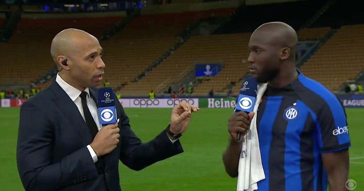 « Je vous suis très reconnaissant » : Lukaku remercie Thierry Henry après la victoire d’Inter sur Milan