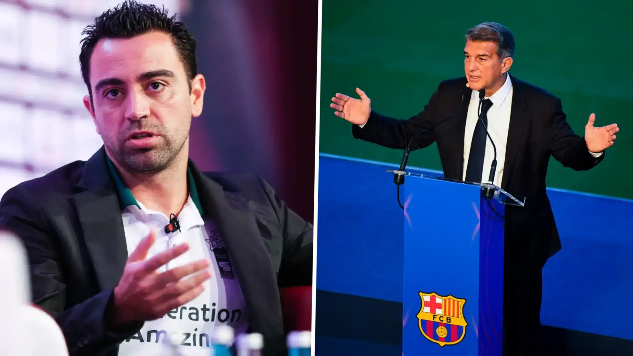 Barça: Joan Laporta envisage de signer un joueur contre la volonté de Xavi