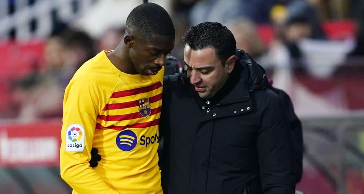 1200 L fc barcelone un premier verdict est tomb pour la blessure de dembl