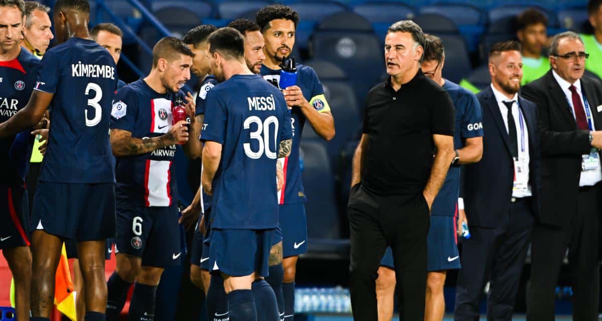 1200 L losc psg galtier a fait un cadeau ses joueurs aprs le match 1 1