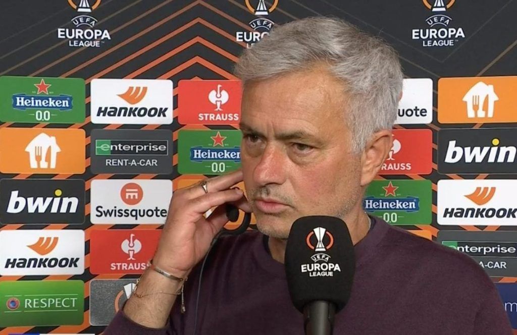 Mourinho révèle pourquoi il n’a pas fêté la victoire de la Roma sur Leverkusen