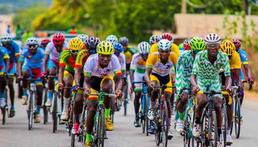 Tour cycliste du Bénin : Le podium de la première étape longue de 132 km est connu