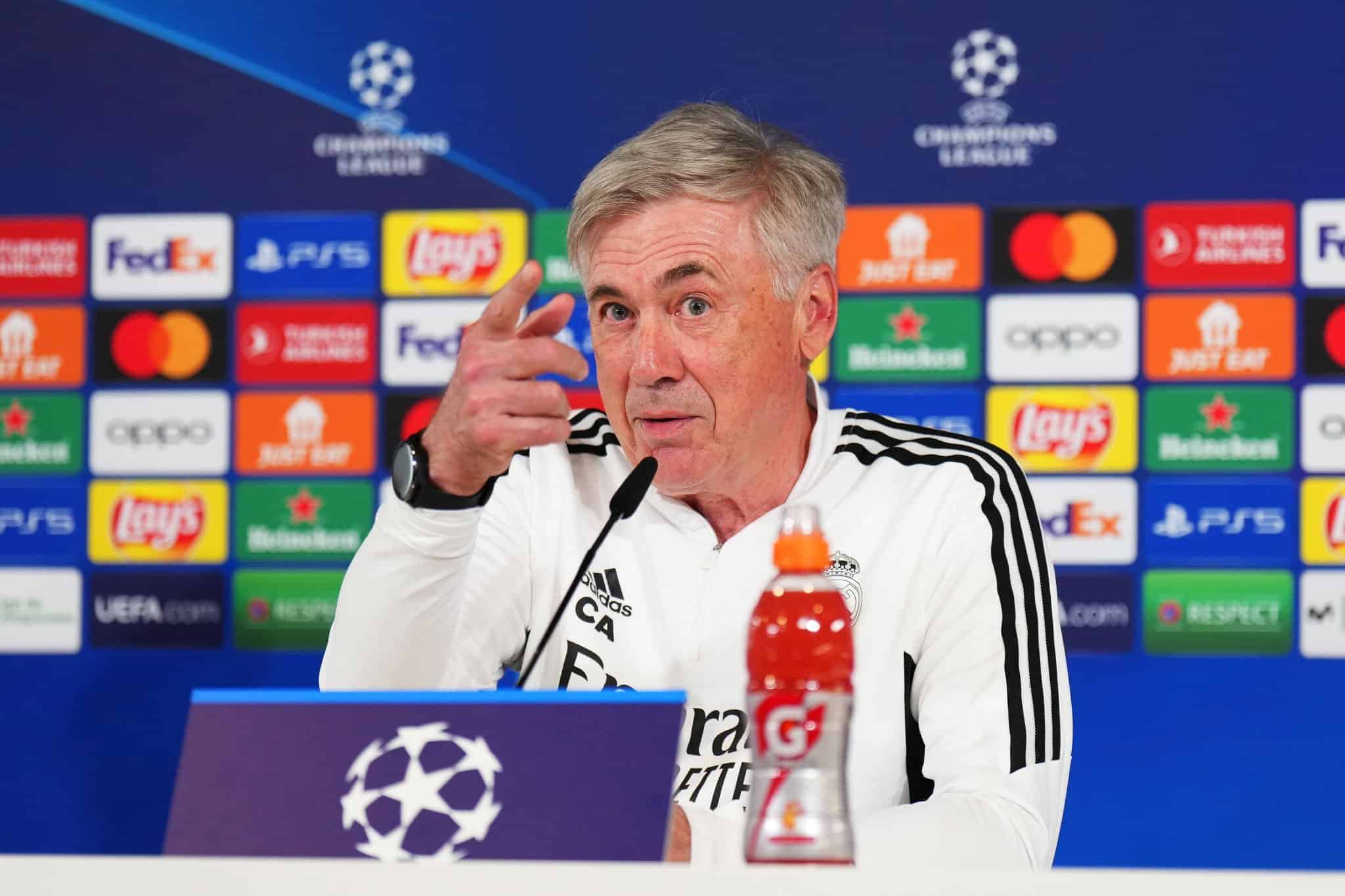 Grosse annonce, Carlo Ancelotti dévoile un changement au milieu de terrain contre City