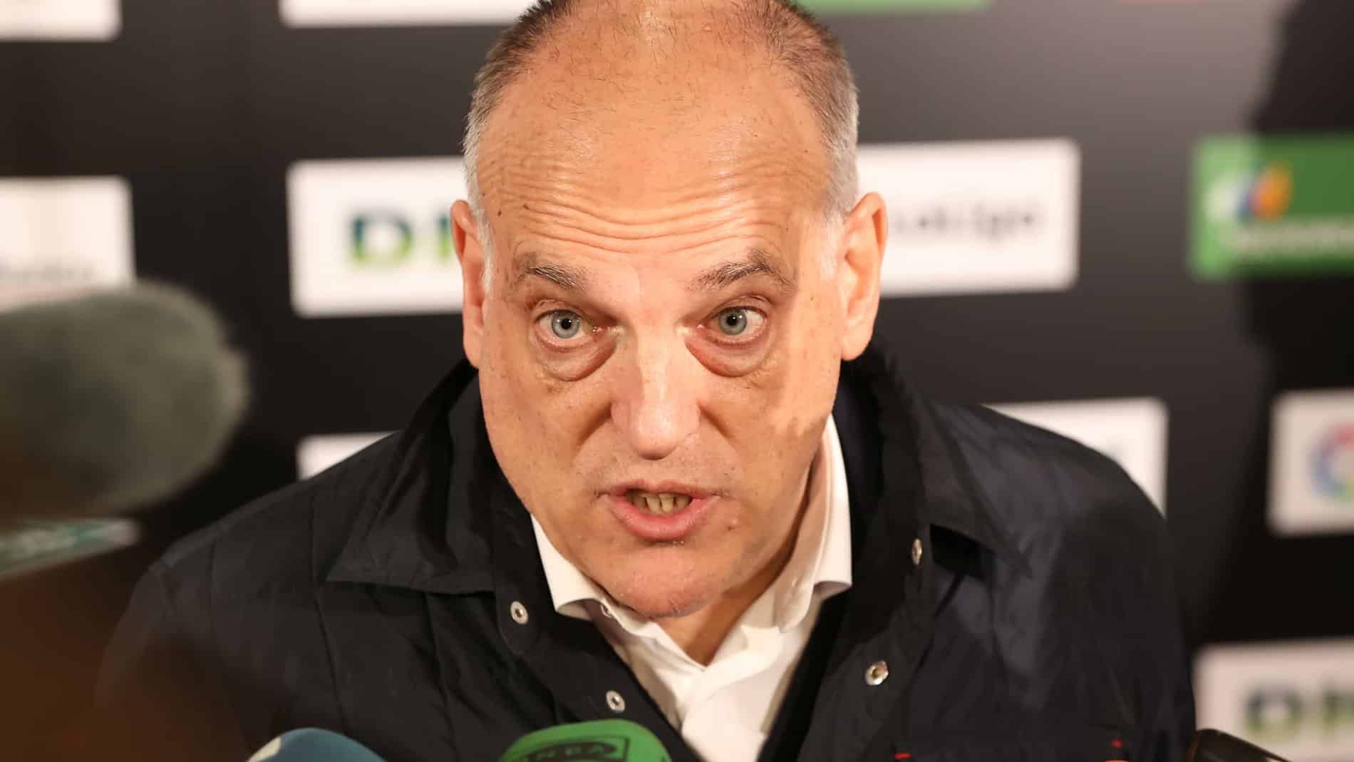 Accusé de favoritisme envers le Real, Javier Tebas rebondit : « Je déteste Florentino Perez »