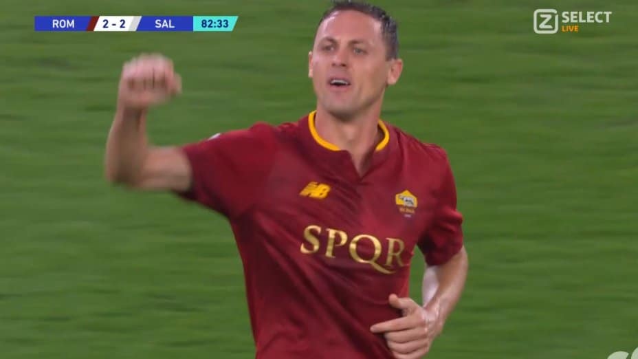 Matić met l’AS Roma et Salernitana à égalité (VIDÉO)